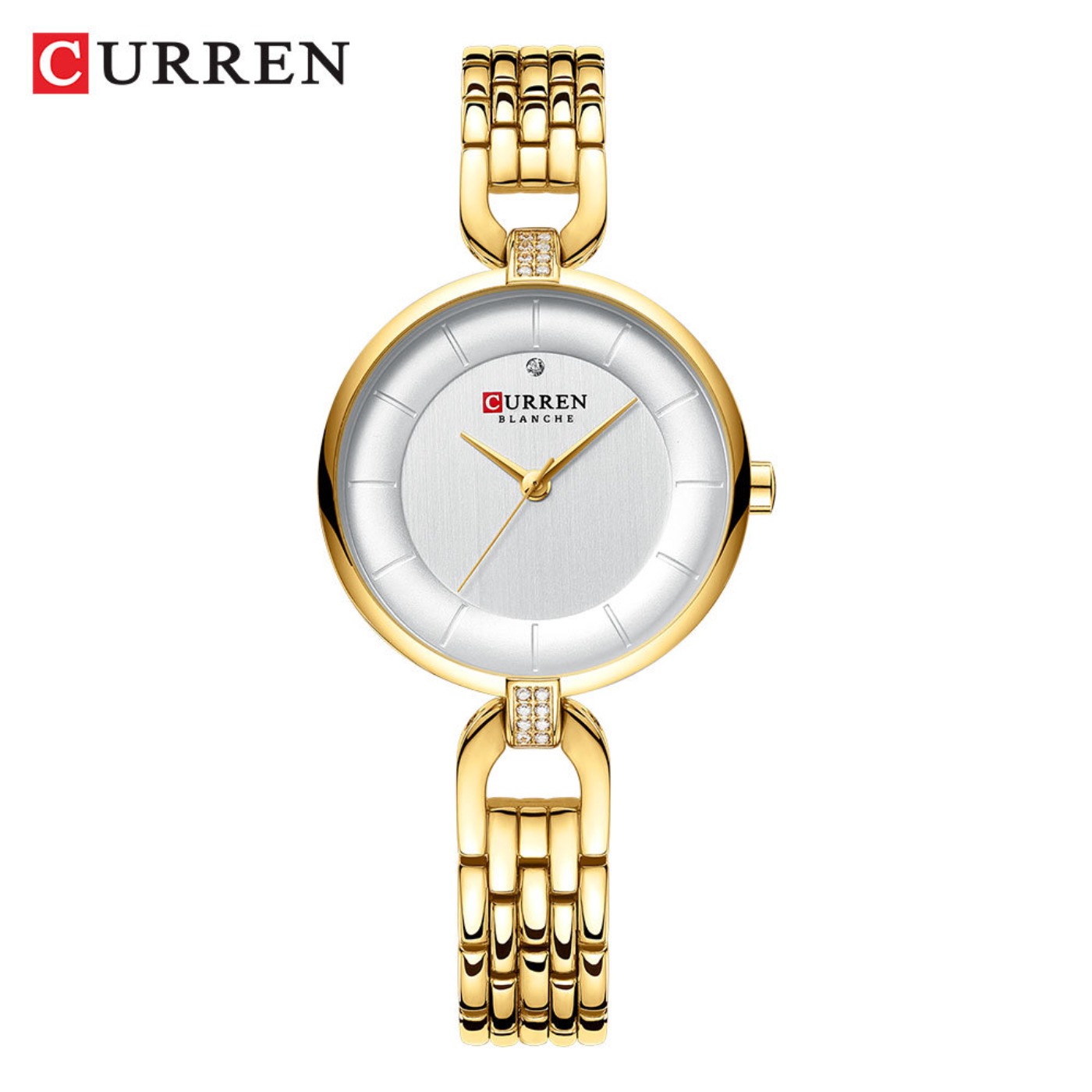 女性腕時計 CURREN 高級ブランドファッションカジュアル - Ladies Luxury Watch のレビューと価格