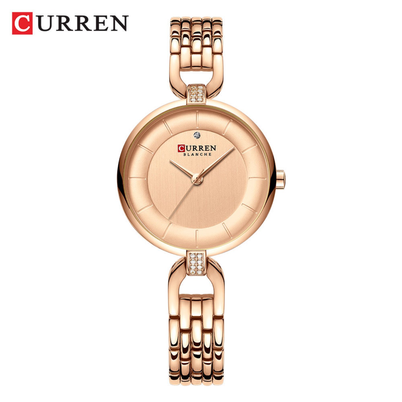 女性腕時計 CURREN 高級ブランドファッションカジュアル - Ladies Luxury Watch のレビューと価格