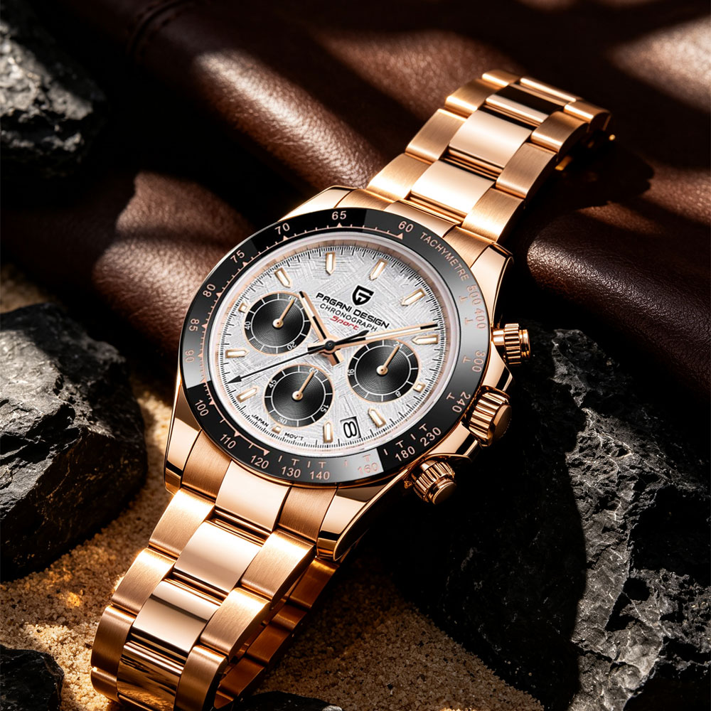トップブランドパガーニデザイン高級メンズ腕時計多機能クロノグ - Luxury Watch Safe のレビューと価格