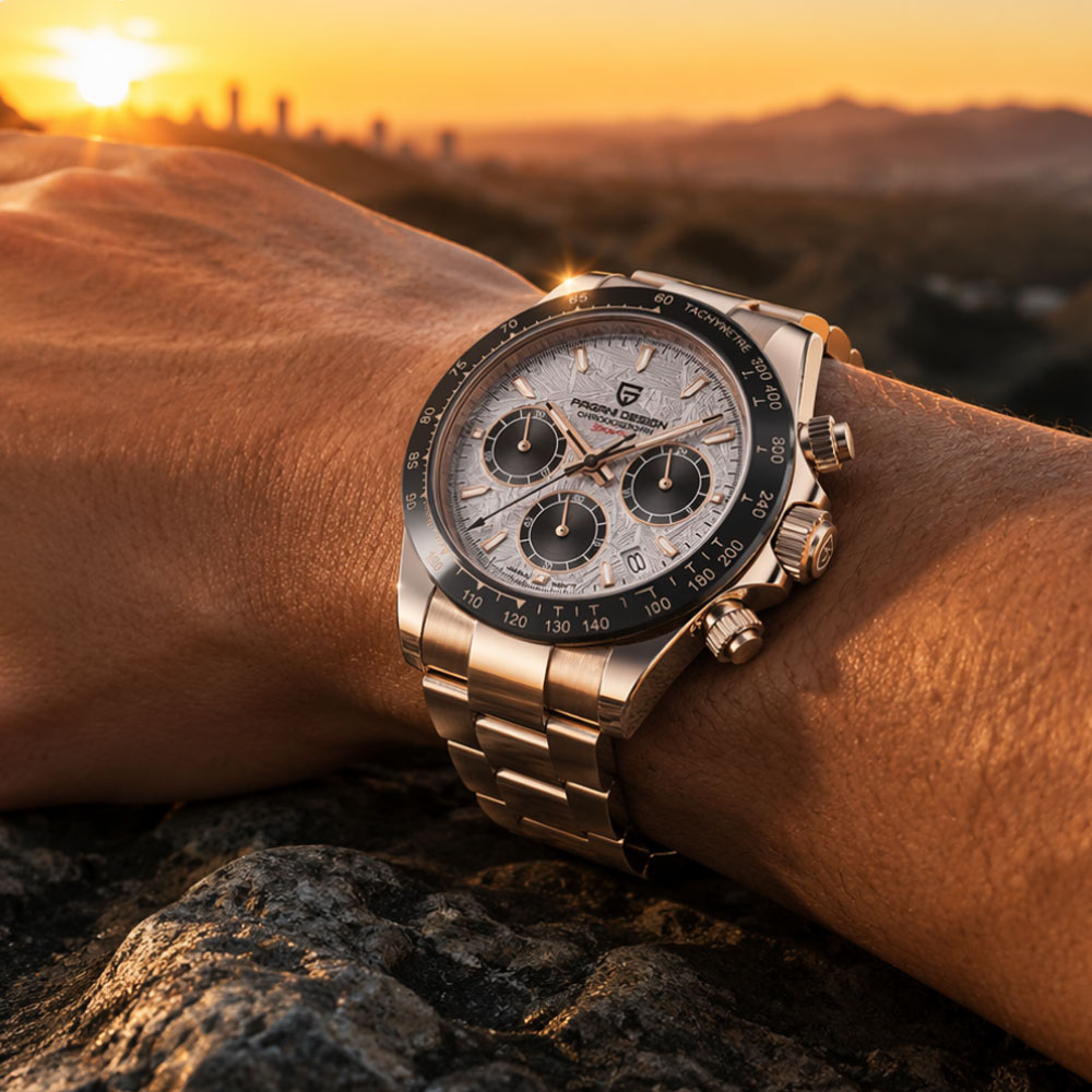 トップブランドパガーニデザイン高級メンズ腕時計多機能クロノグ - Luxury Watch Safe のレビューと価格