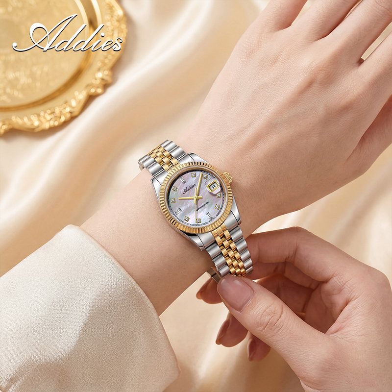 ADDIES 585 クォーツ女性用腕時計サファイアガラス  - Luxury Watch In Usa のレビューと価格