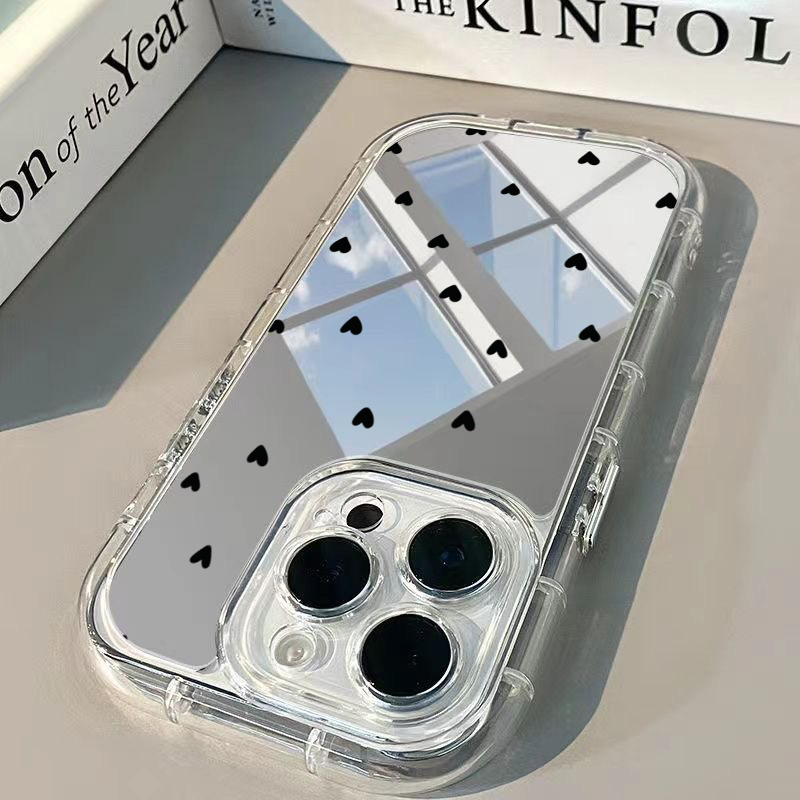 フルスクリーンハート柄スマホケース iPhone 17 16 - Luxury Watch Case のレビューと価格