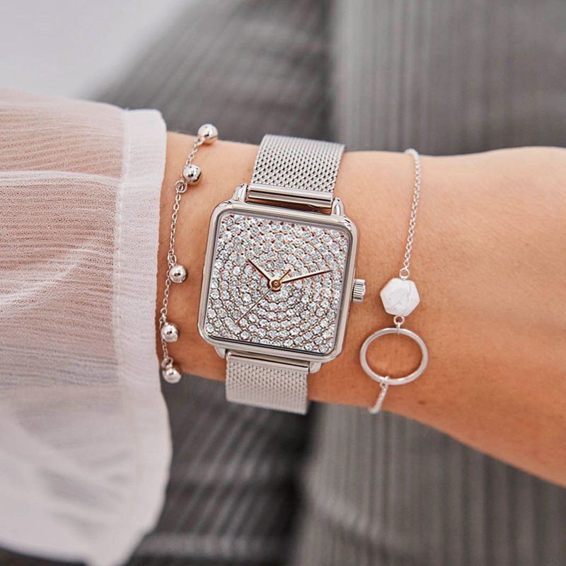 新しいファッションの女性のクォーツ腕時計シンプルなカジュアル - Ladies Luxury Watch のレビューと価格